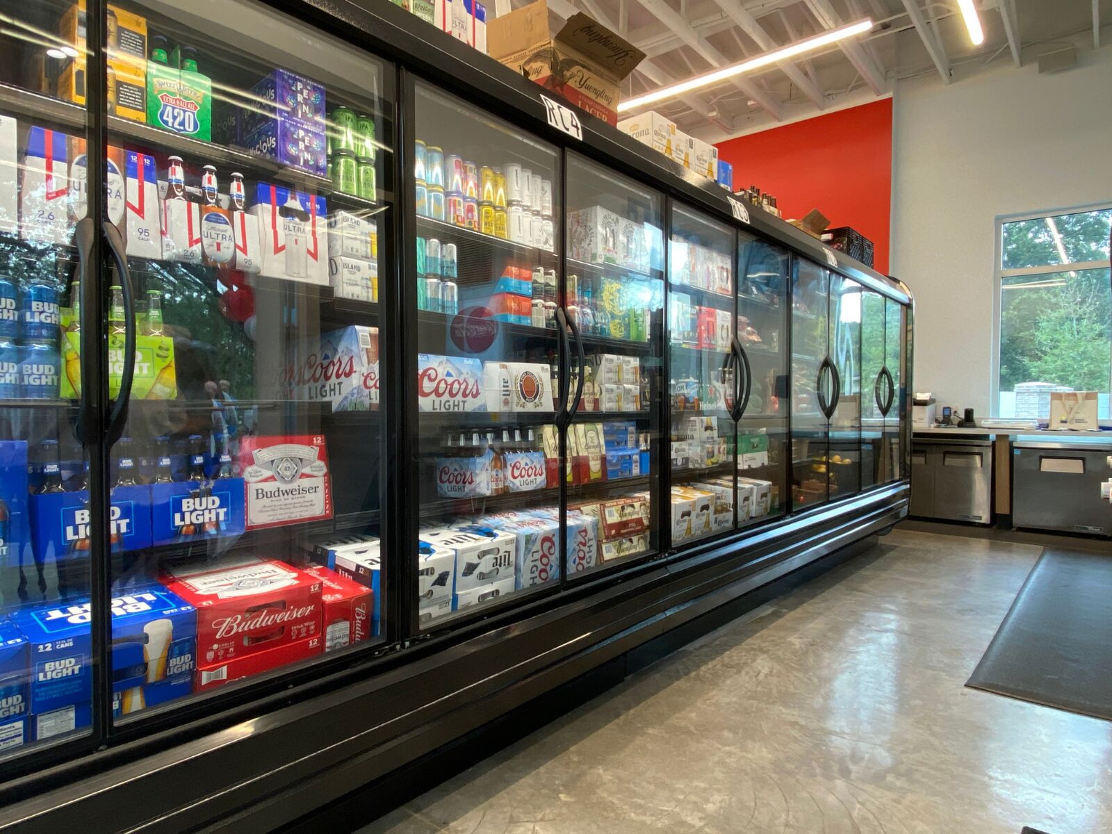 Interior of OPIE Drive-Thru Grocery